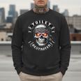 Toilet Destroyer Poop Jokes Dad Humor Poop Diarrhea Men Sweatshirt
