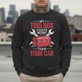 My Toolbox Costs More Than Your Car Mechanic Dad Rrepair Guy Men Sweatshirt