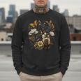Tortie Cat Owner Flowers Tortie Cat Mom Tortie Cat Dad Men Sweatshirt