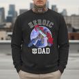 Transformers Father's Day Optimus Prime Heroic Dad Vintage Men Sweatshirt