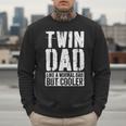 Twin Dad Shirt Men Dad Of Twins Fathers Day Men Sweatshirt