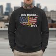 USS Brooke FFG-1 Frigate Veterans Day Son Father Grandpa Dad Men Sweatshirt USS Brooke FFG-1 Frigate Veterans Day Son Father Grandpa Dad Men Sweatshirt