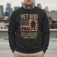 Vet Bod Like Dad Bod But With More Back Pain US Flag Veteran Men Sweatshirt Vet Bod Like Dad Bod But With More Back Pain US Flag Veteran Men Sweatshirt