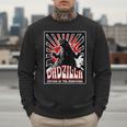 Vintage Dadzilla Father Of The Monsters Fathers Day Men Sweatshirt