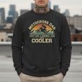 Vintage Motocross Dad Just Like A Normal Dad Only Cooler Men Sweatshirt
