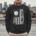 Vintage Volleyball Dad USA Flag Retro Fathers Day Daddy Papa Men Sweatshirt Vintage Volleyball Dad USA Flag Retro Fathers Day Daddy Papa Men Sweatshirt