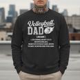 Volleyball Dad Definition Dad Of A Volleyball Player Father Men Sweatshirt