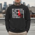 Volleyball Mom Dad Parent Shirt Daughter Player Men Sweatshirt Volleyball Mom Dad Parent Shirt Daughter Player Men Sweatshirt