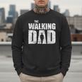 The Walking Dad Father Man Dead Retro Vintage Men Fun Men Sweatshirt