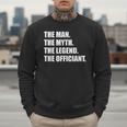 Wedding Officiant Art For Men Dad Ordained Minister Men Sweatshirt Wedding Officiant Art For Men Dad Ordained Minister Men Sweatshirt