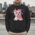 Westie Dog Valentines Day Dog Mom Westie Dad Candy Sucker For Men Women Girls Kids Men Sweatshirt Westie Dog Valentines Day Dog Mom Westie Dad Candy Sucker For Men Women Girls Kids Men Sweatshirt