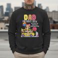 The Wheels On The Bus Dad Birthday Crew Party Toddler Kids Men Sweatshirt