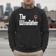 The Winefather Red Wine Tasting Fathers Day Dad Men Sweatshirt The Winefather Red Wine Tasting Fathers Day Dad Men Sweatshirt