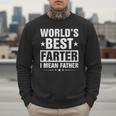 World's Best Farter I Mean Father Retro Father's Day Dad Men Sweatshirt World's Best Farter I Mean Father Retro Father's Day Dad Men Sweatshirt