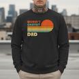 World's Okayest Dad Father Retro Vintage Men Sweatshirt