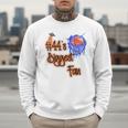 44 Biggest Fan Of Basketball Player Number 44 Dad Mom Men Sweatshirt