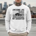 Awesome Like My Daughter Men Fathers Day Dad Men Sweatshirt