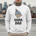 California Quail Bird Dad Quail Dad Men Sweatshirt