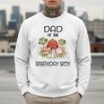 Dad Of The Birthday For Boy Barnyard Farm Animals Party Men Sweatshirt