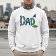 Dad Of The Birthday Boy Hole In One Golf Sport Matching Men Sweatshirt