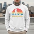 Dad Lawn Mowing Grassquatch Bigfoot Mower Garden Men Sweatshirt