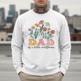 Dad Of The Little Wildflower Birthday Party Baby Shower Men Sweatshirt