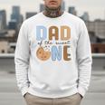 Dad Of The Sweet One Cookies And Milk 1st Birthday Party Men Sweatshirt