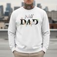 Dad Of The Wild One Zoo Birthday Safari Jungle Animal Men Sweatshirt