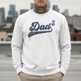 Dad3 Dad Cubed Father Of Three Daddy 3 Third Time Dad Men Sweatshirt Dad3 Dad Cubed Father Of Three Daddy 3 Third Time Dad Men Sweatshirt