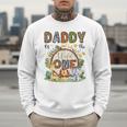 Daddy Of The Wild One 1St Birthday Boy Safari Jungle Men Sweatshirt