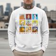 Disney Classic Father's Day Disney Dads Colorful Panels Men Sweatshirt