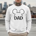 Disney Mickey And Friends Dad Mickey Ears Outline Logo Men Sweatshirt