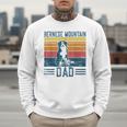 Dog Berner Dad Vintage Bernese Mountain Dad Men Sweatshirt
