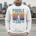 Dog Dad Vintage Poodle Dad Men Sweatshirt