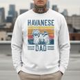 Dog Havanese Dad Vintage Havanese Dad Men Sweatshirt