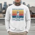 Dog Ridgeback Dad Vintage Rhodesian Ridgeback Dad Men Sweatshirt