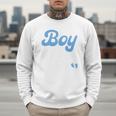 Expecting Dad Of Boy Est 2026 Father's Day Son-Dad To Be Men Men Sweatshirt