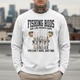 Fishing Tuna Bass Rod Fisherman Cool Dad Quote Men Sweatshirt