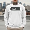 Just A Regular Dad Trying Not To Raise Liberals On Back Men Sweatshirt