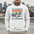 Got Passed By My Daughter Skiing Dad Men Sweatshirt