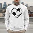 Soccer Ball Heart Idea For Mom Dad Kids T-Shirt Men Sweatshirt Soccer Ball Heart Idea For Mom Dad Kids T-Shirt Men Sweatshirt