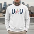 Unicorn Dad Birthday Shirt Matching Family Party Tee T-Shirt Men Sweatshirt