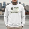 Vintage Proud Army Dad Camo American Flag Veteran Men Sweatshirt