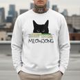 Women's Meowjong Cat Mahjong Chinese Game Cat Mom Dad Men Sweatshirt