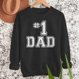 1 Dad Number One Father's Day Vintage Style Men Sweatshirt