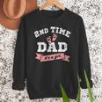 2nd Second Time Dad It's a Girl Gender Reveal Dad Of 2 Kids Men Sweatshirt