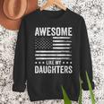 Awesome Like My Daughters Men Fathers Day Dad Men Sweatshirt
