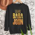 Baba Joon Persian Dad Iran Quote Iranian Fathers Day Men Sweatshirt
