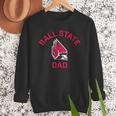 Ball State University Cardinals Arched Dad Men Sweatshirt