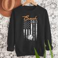 Baseball Coach Dad Like A Normal Dad Only Cooler USA Flag Men Sweatshirt Baseball Coach Dad Like A Normal Dad Only Cooler USA Flag Men Sweatshirt